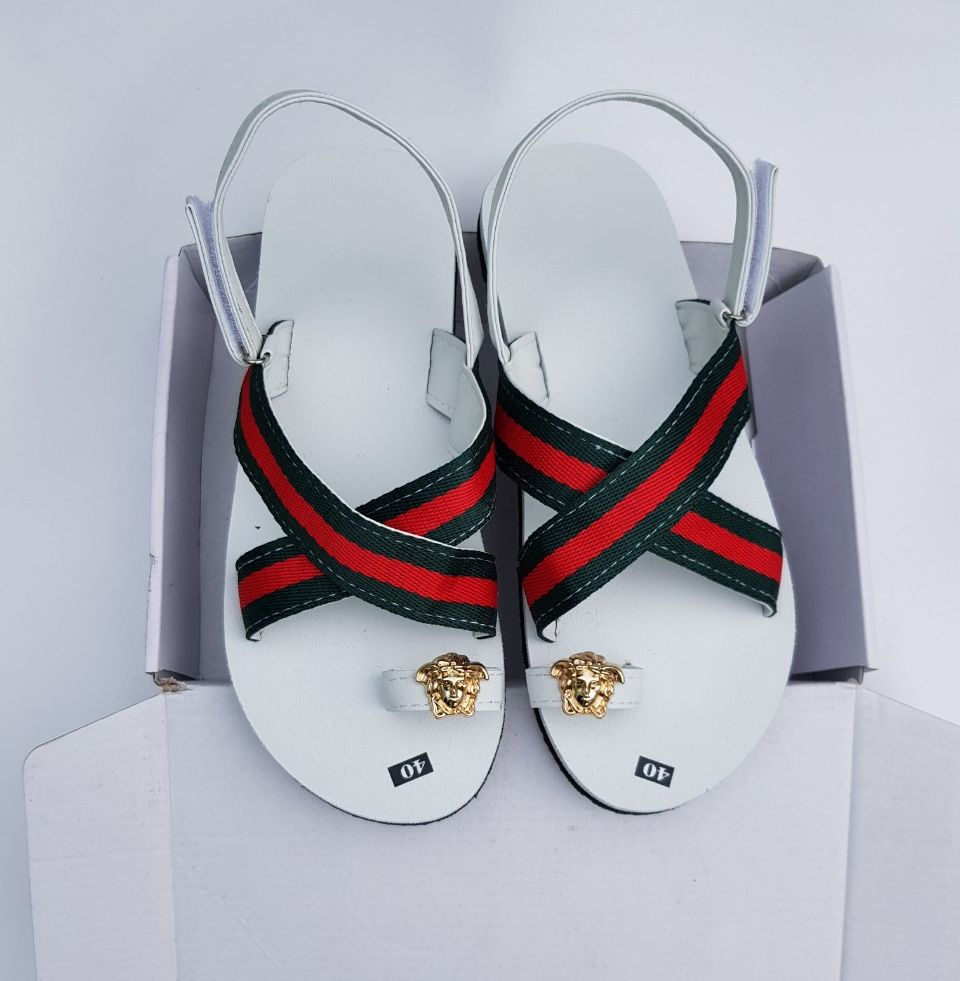 Thế giới sandal học sinh đế trăng quai chéo dù đủ màu đủ size