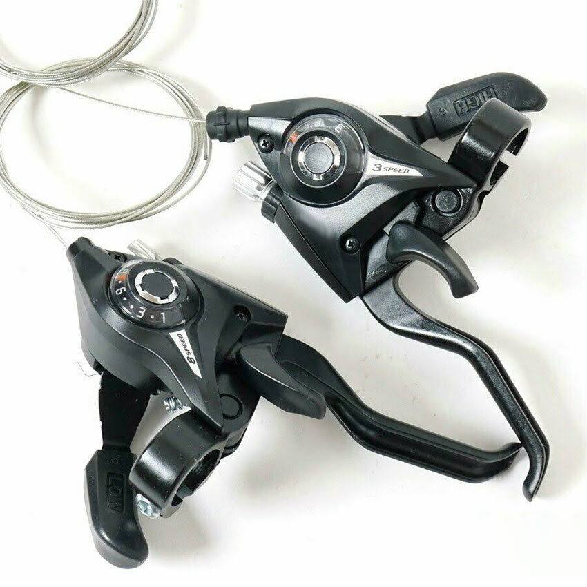Tay đề xe đạp shimano ef51 3x8 speed