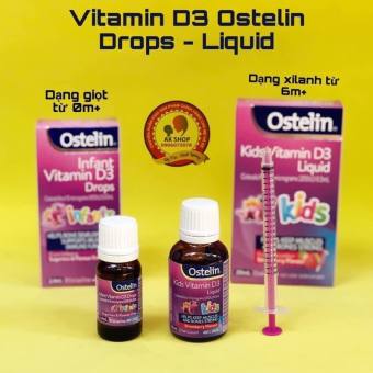 Vitamin D3 Ostelin Hàng  Úc
