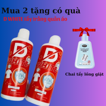 Chai tẩy mốc quần áo D White Thương hiệu số 1 Đức - Nước Tẩy Quần áo, Tẩy mốc, Tẩy ố vàng hiệu quả