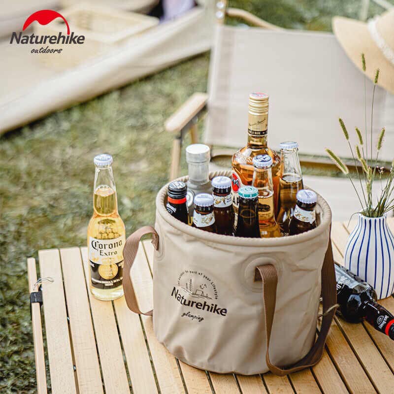 Xô nước gấp gọn 10l- 20l naturehike glamping nh20sj040