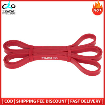 TOMSHOO 208cm Workout Loop Band Pull Up Assist Band Stretch Resistance Band Powerlifting Bodybulding Yoga Exercise Fitness Assist Mobility Band for Men and Women