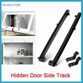 VXUAIQ STORE Hardware Flip-up Bookcase Locker Buffer Track Door Rail Cabinet Runners Bearing Slides Hidden Slides