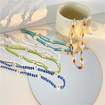 Vòng cổ mặt cười nhiều màu sắc