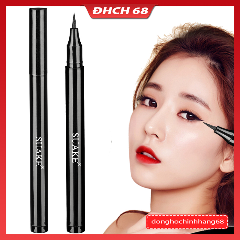 Bút kẻ mắt, kẻ mắt nước, Bút dạ kẻ mắt Suake không lem không trôi kẻ mắt nước trang điểm, bút kẻ viền mắt nội địa Trung, Chống Nước Lâu Trôi Lên Đến 24
