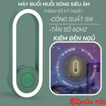 Máy Đuổi Muỗi Và Côn Trùng Sử Dụng Sóng Siêu Âm