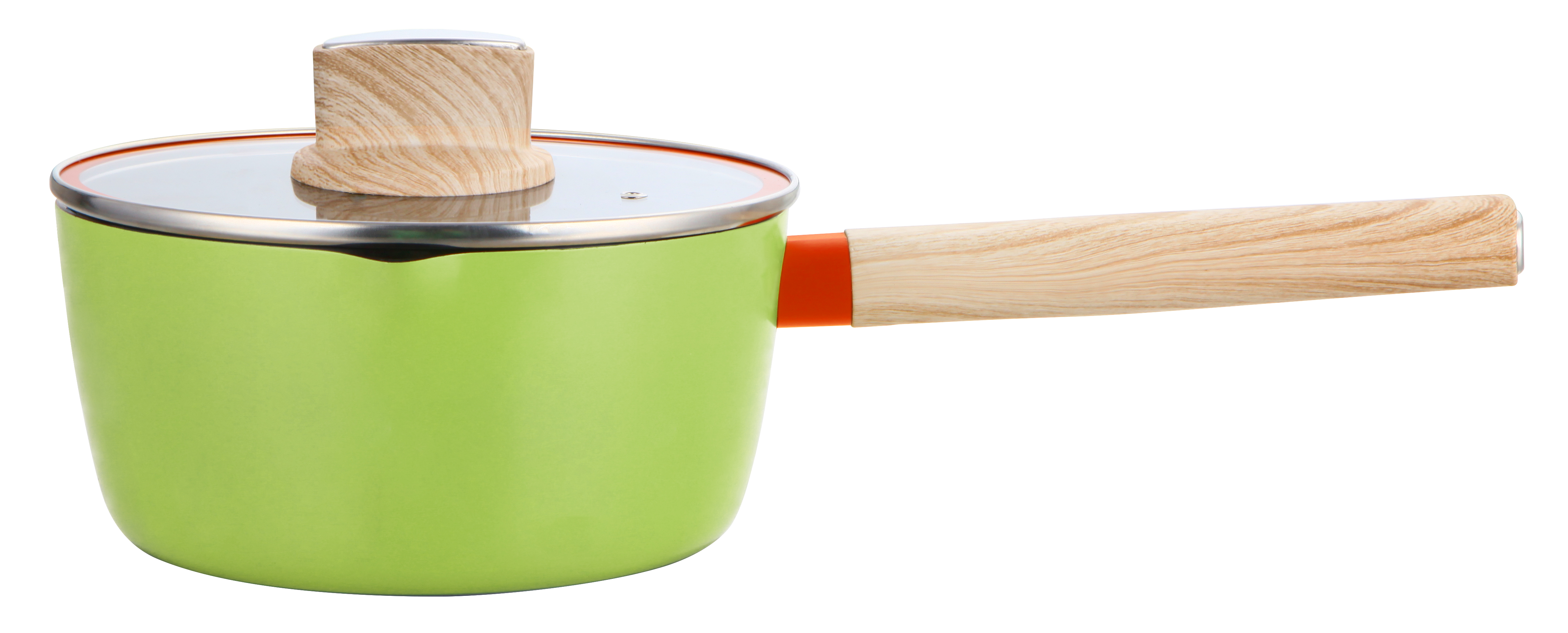 Endo Yukihira 18Cm 3-Ply Saucepan With Lid - Seamless Tsuchimi