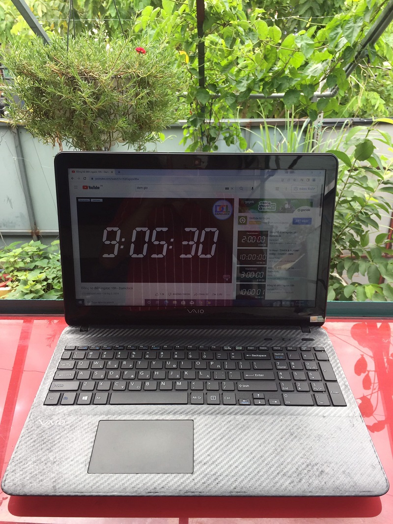 Laptop cũ sony vaio svf1521dsgb cpu core i3-3227u/ ram 4gb/ ssd 128gb/ vga intel hd graphics/ lcd 15.6'' inch