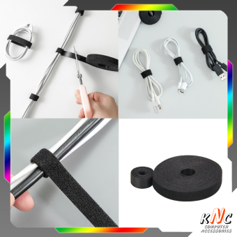 Cuộn Băng Gai Dính FloverMe Dài 1m 3m Giúp Bó Gọn Dây