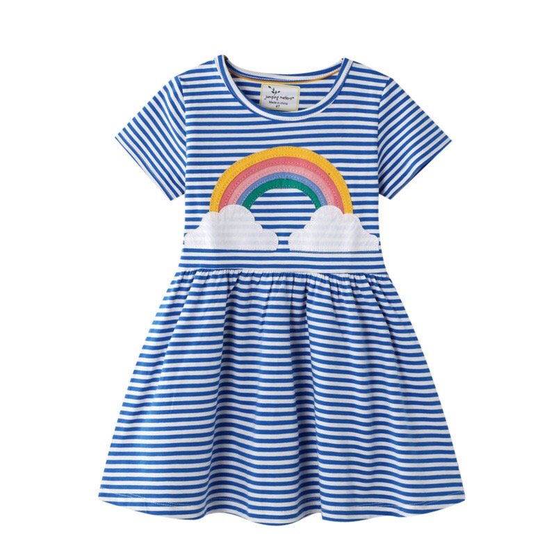 Rainbow stripe t shirt on sale dress