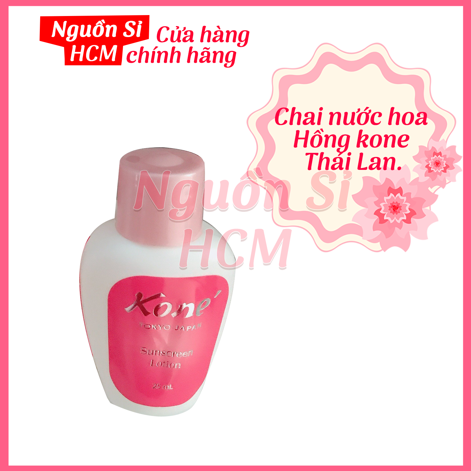 [HCM] Combo sỉ 18 chai nước hoa hồng KONE lẻ giảm nám, tàn nhang của Thái (chính hãng)