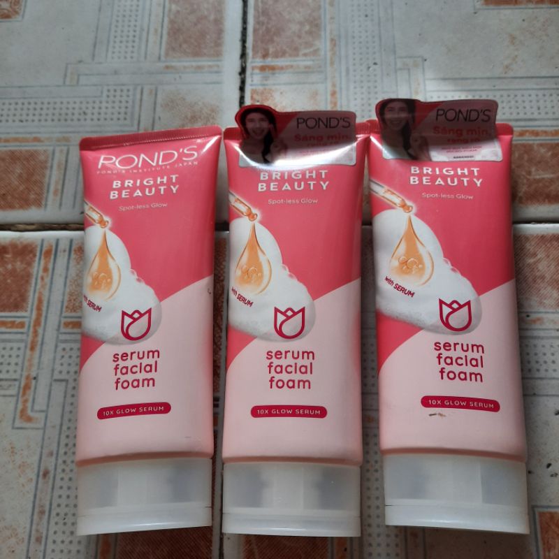 Sữa rửa mặt pond's trắng hồng 100ml, chính hãng