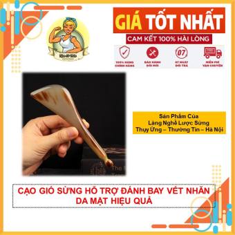 Cạo Gió Sừng Hỗ Trợ Đánh Bay Vết Nhăn Da Mặt Cực Kỳ Hiệu Quả - Massage Mặt