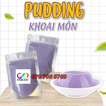 Bột Pudding Khoai Môn/Flan Khoai Môn Mole (Đài Loan) chiết lẻ 500g/200g/100g