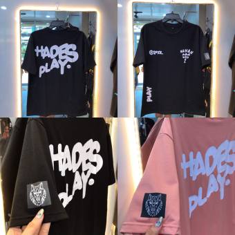 Áo thun Hades Play Màu Đen  Hồng Ruốc