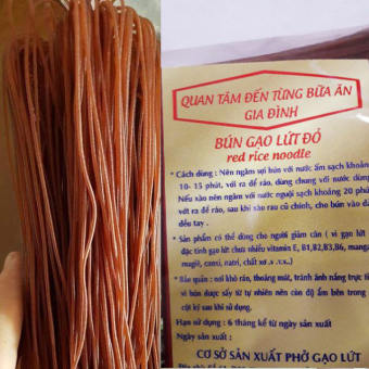 Bún gạo lứt thực dưỡng An Nhên 500gr