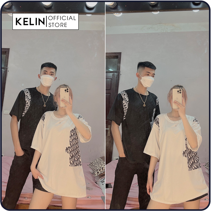Áo di.or viền dọc nam nữ kelin store💎áo phông di.or viền dọc nam nữ 💎