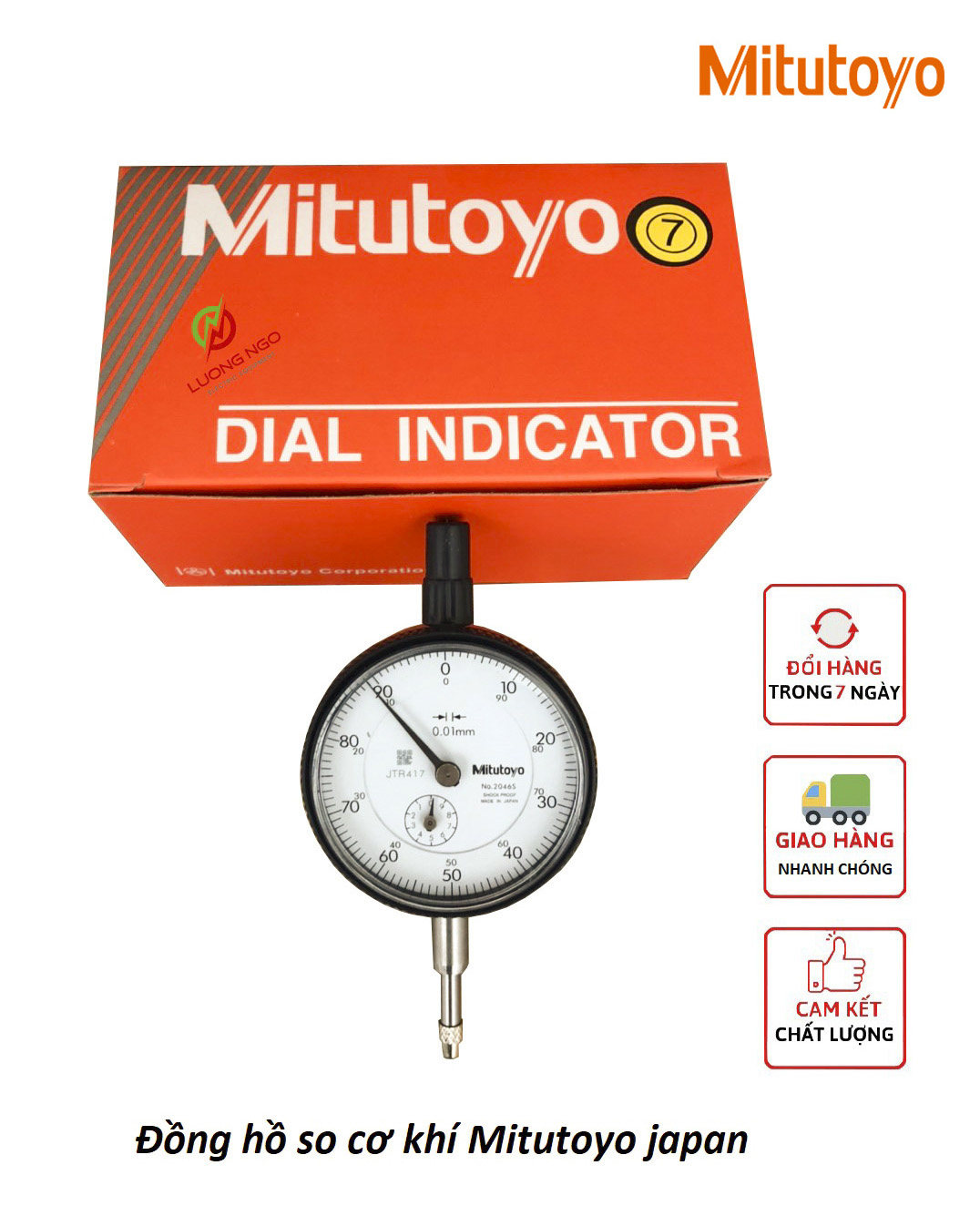 Đồng hồ cơ khí Mitutoyo nhật bản
