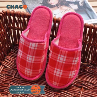 Dép bông đi trong nhà CHAGO, dép bông mùa đông, dép bông đi trong nhà mùa đông, dép đi trong nhà nam nữ đẹp, dép đi trong nhà dễ thương-DEP101