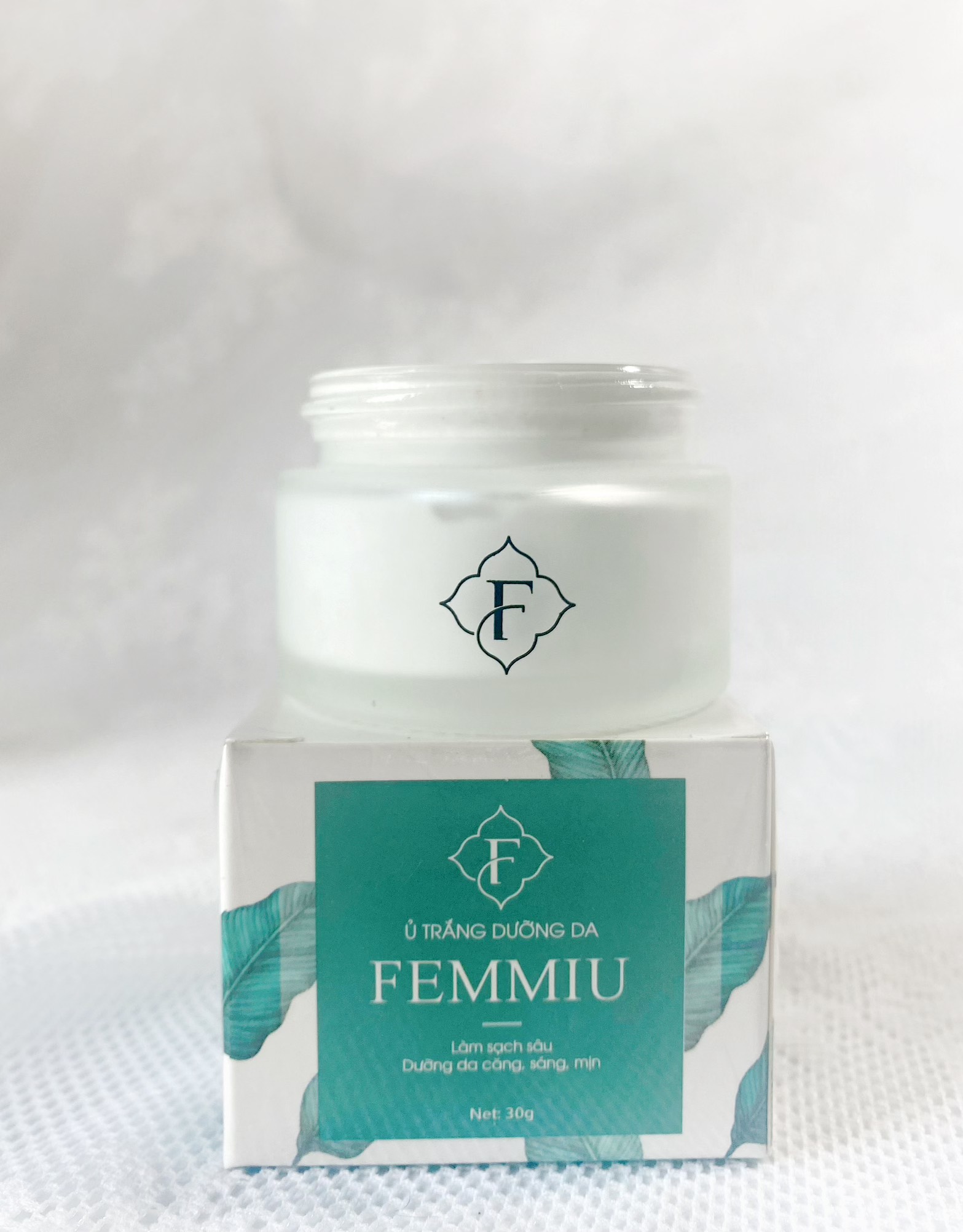 [Chính Hãng MUA 1 TẶNG 1] Bộ Kem Hút Nám Thải Chì Thải Độc Ủ Trắng Da Femmiu 30gr Tặng Mặt Nạ Collagen [Freeship]