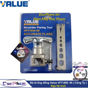 Bộ loe ống đồng Value VFT-808-IN ( Công Ty ) - Bộ lã ống đồng lệch tâm