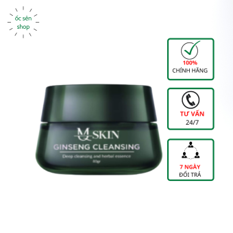 Bột Rữa Mặt Nhân Sâm Nhụy Hoa Nghệ Tây Cao Cấp Mq Skin 100g