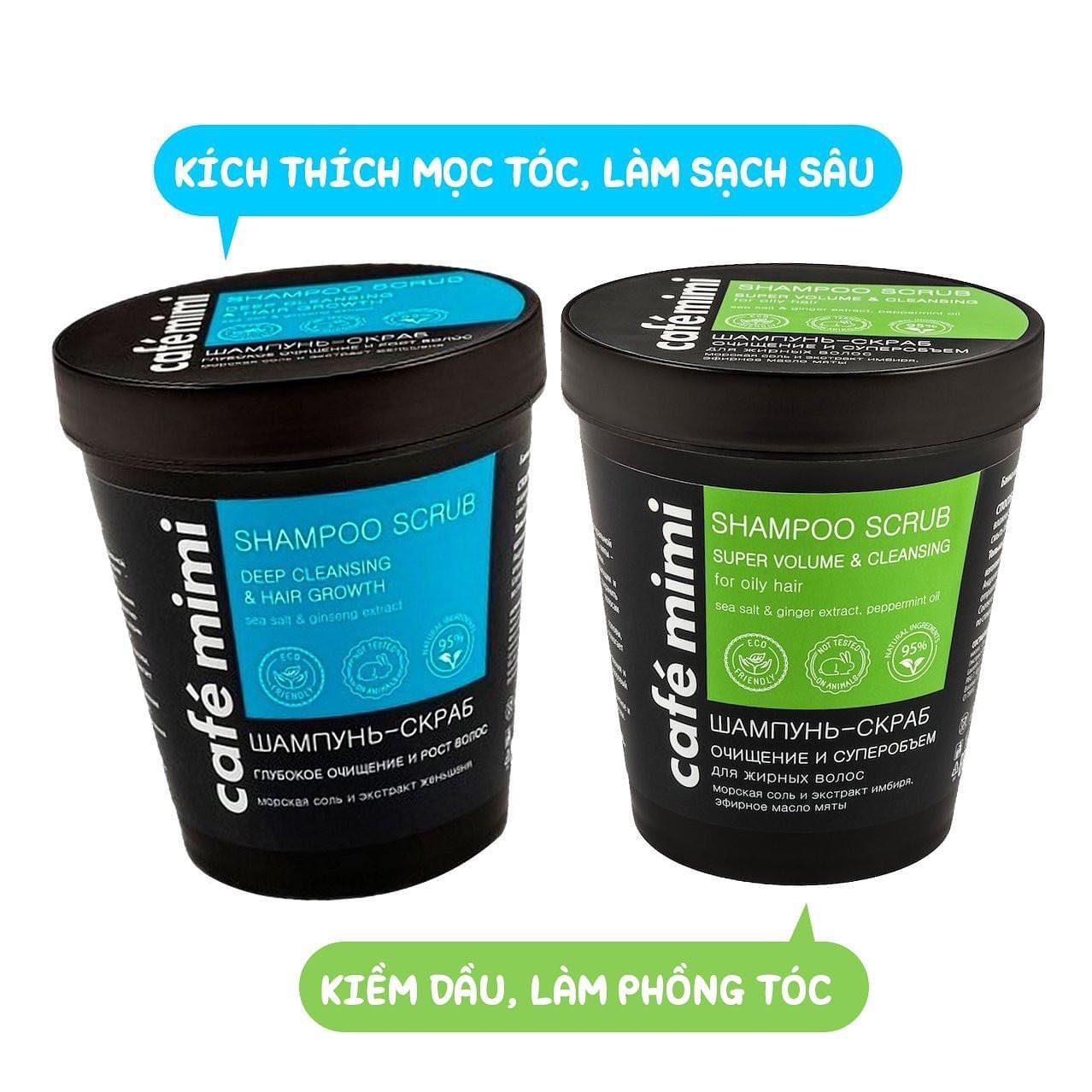 Tẩy da chết da đầu cafe mini+2,2% phí lzd