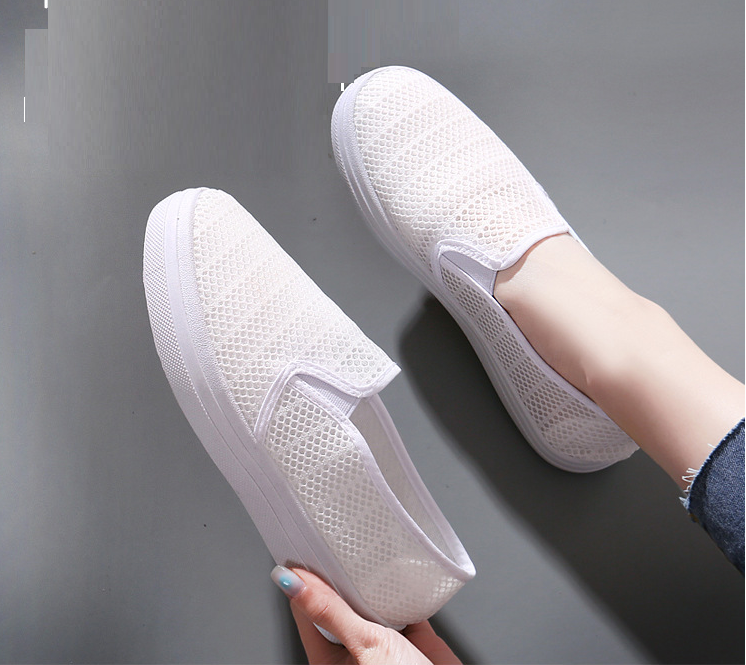 Giày Lười Lưới Thoáng Khí Mùa Hè