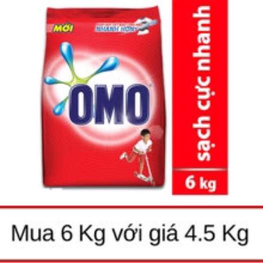 Bột giặt Omo 6kg bán giá 4,5kg Bách Hóa Giá Sỉ Tiến Dũng