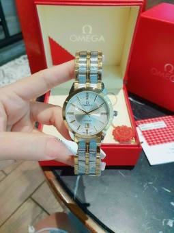 Đồng Hồ Nam Thụy Sỹ Sang Trọng , Đồng Hồ omega , Dây Thép Cao Cấp Chống Rỉ, Mặt Kính Sapphire Chống Chầy, Vỏ Thép Cao Cấp Không Rỉ, Chống Nước Chuẩn. (Bảo Hành 12 Tháng)