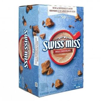 Bột Pha Nước Swiss Miss Milk Chocolate – Mỹ (1.950g, 50 gói) (date 6/25)