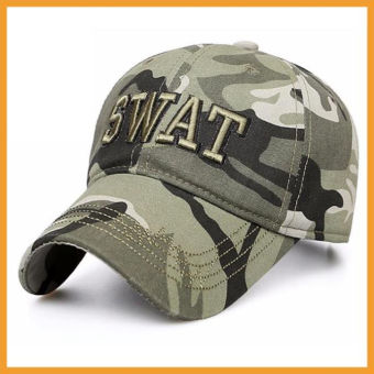 Mũ Lưỡi Trai Nam Lính Mỹ SWAT - Nón Lưỡi Trai Lính Mỹ Rằn Ri