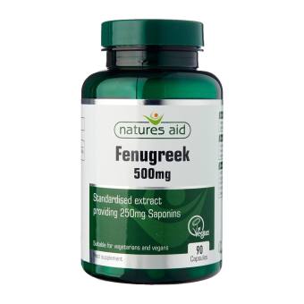 Viên lợi sữa Anh Fenugreek Natures Aid hộp 90 viên