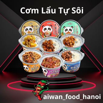 Cơm Lẩu Tự Sôi Trùng Khánh 2in1 - Cơm Tự Sôi Hadilao Siêu Ngon - Hộp To 455g - Taiwan Foods