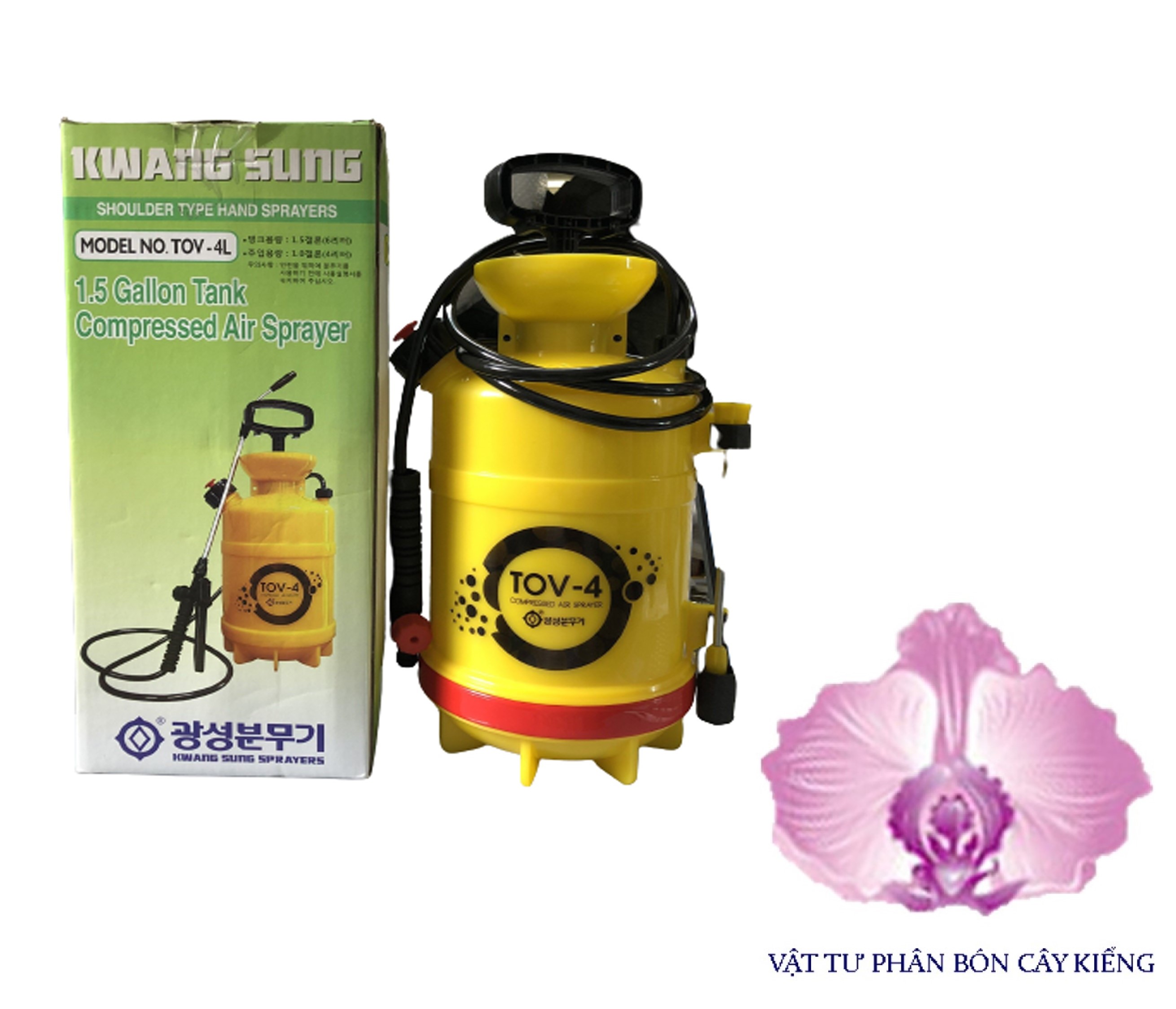 Bình xịt tưới cây kwang sung hàn quốc - #008d# 4 lít