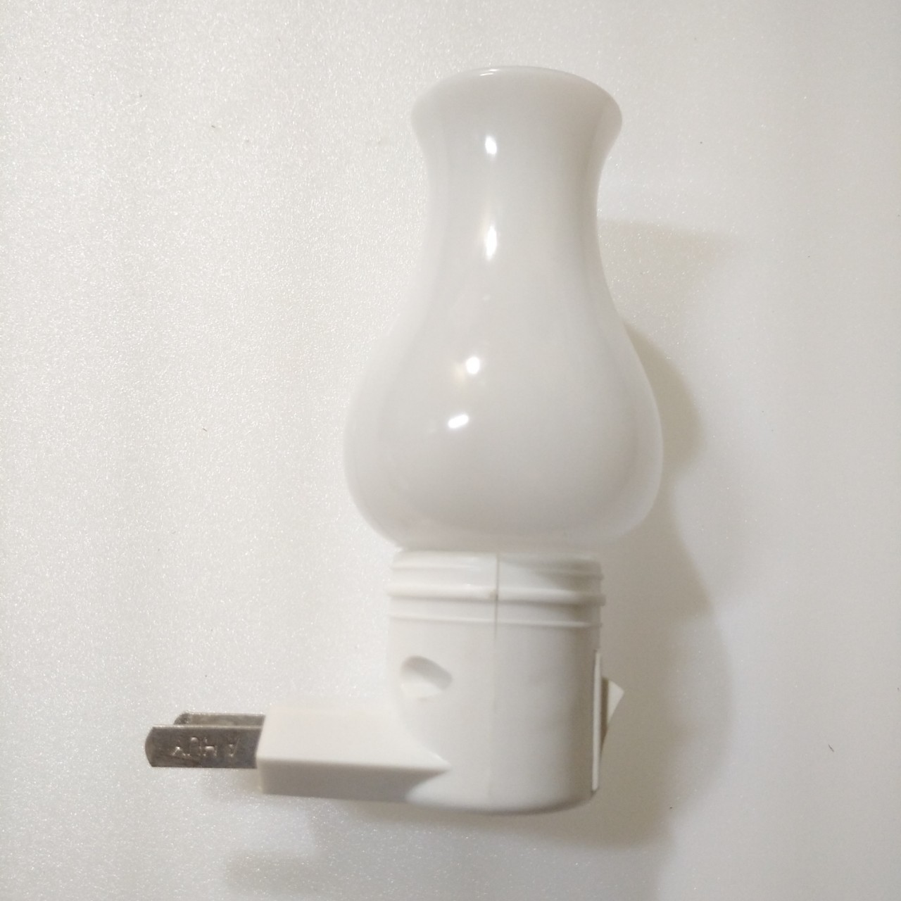 Led Ngủ Đèn Cầy Trắng -Đèn ngủ Đèn Cầy Trắng - Led ngủ Đèn - Công tắc điện trực tiếp - dễ thương