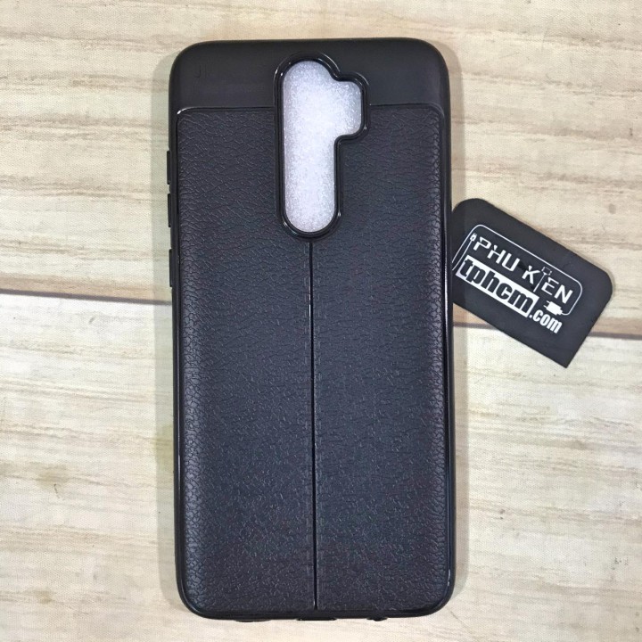 Ốp lưng Xiaomi Redmi Note 8 Pro dẻo giả Da Cao cấp