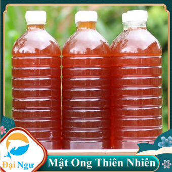 1 Lít  MẬT ONG HOA TRÀM RỪNG U MINH 100% TỰ NHIÊN CHÍNH GỐC CÀ MAU nặng 1300gr-- ĐẠI NGƯ