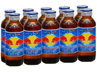 Lốc 10 Chai Nước Tăng Lực Bò Húc Red Bull Thái Lan
