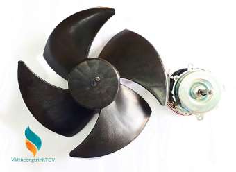Bộ linh kiện động cơ quạt điều hòa hơi nước 80w thuận chiều -Motor trước cánh (2020+2025+268)