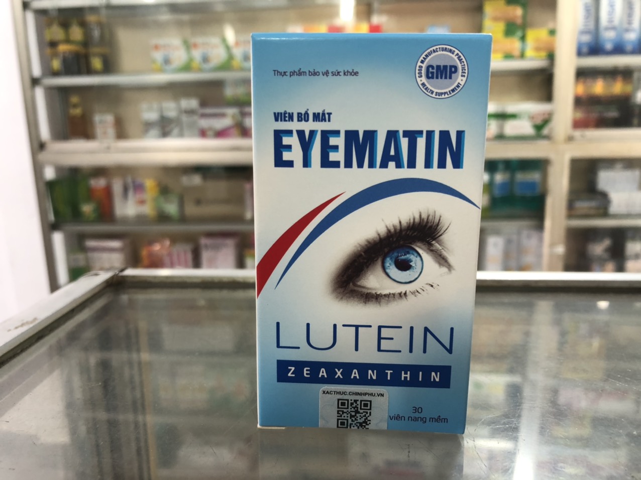 Eyematin, bổ mắt, hộp 30 viên