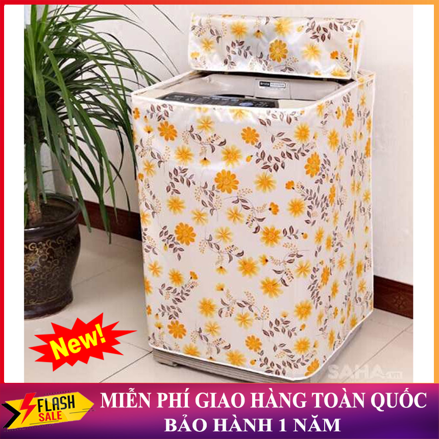 [HCM] ( Xả Hàng ) Vỏ bọc máy giặt cửa trên cửa ngang Áo chùm máy giặt chống thấm phủ máy giặt cửa đứng vải bền đẹp hóa tiết đẹp, Bảo vệ máy luôn luôn sạch sẽ.