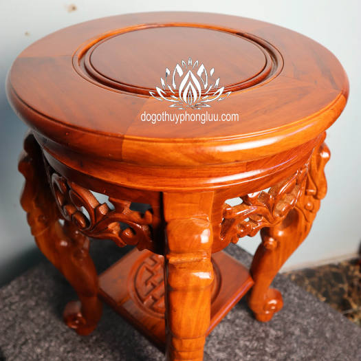 Đôn rồng gỗ hương,Kỷ chân rồng cao gỗ gõ mặt 32cm cao 40,50,60 - Ghế ...