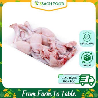 Ếch làm sạch (Size 7-8 Con/kg) - 400gr