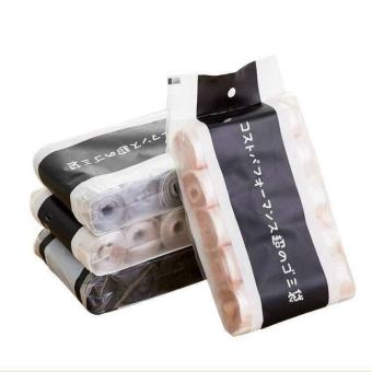 Combo 5 cuộn túi đựng rác nilong màu đen xuất nhật