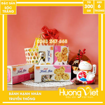 Bánh hạnh nhân truyền thống Tân Huê Viên 300gr