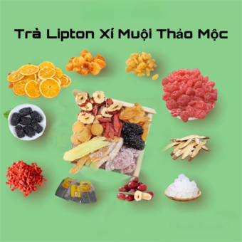 Trà Lipton Xí Muội Cam Thảo Mix Thảo Mộc