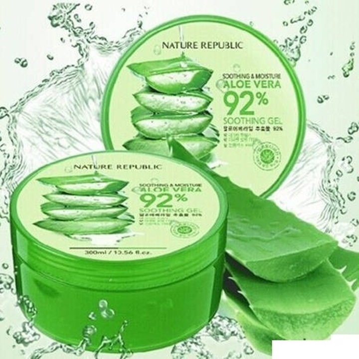 Gel nha đam dưỡng ẩm & làm mềm da từ nha đam tươi 92%,gel lô hội aloe vera nature – acl723
