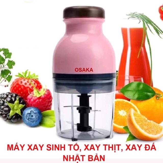 Máy xay đa năng OSAKA Xay thịt xay đá xay Mẫu mới nhất