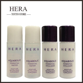 Nước hoa hồng và sữa dưỡng cho da mụn Hera Aquabolic Essential 5mlx10